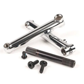 Salt Plus Pro 48 3-Piece BMX Crank (165mm|Chrome)