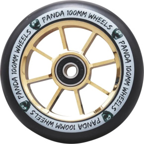 Kolečko Panda Spoked V2 100mm Gold Chrome