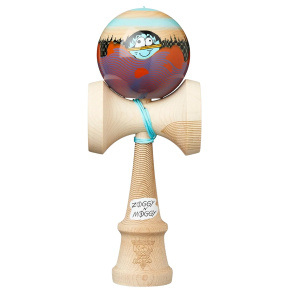 KROM X Jody Barton Zoggy N' Moggy MOG Kendama (Wave)