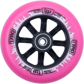 Kolečko Longway Tyro Nylon Core 110mm Pink/White Flame