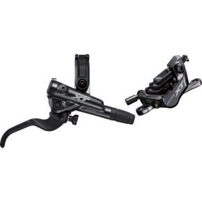 Brzda kotoučová Shimano set zadní XT M8120 polymer destičky, bez adaptéru, 1700 mm