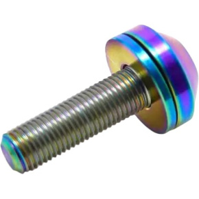 TLC Metric Titanium BMX Šroub Náboje (10mm|Rainbow)