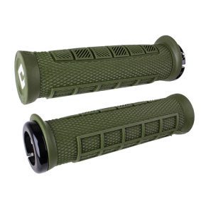 Gripy MTB ODI Elite Pro Lock-On Army Green