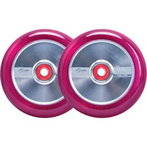 Grit H2O Kolečka pro koloběžku 2-Souprava (110mm|Trans Pink/Polished)